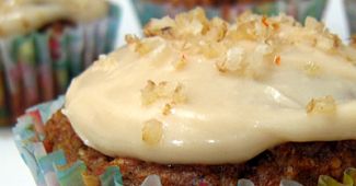 Sugar-Free Carrot Cupcakes