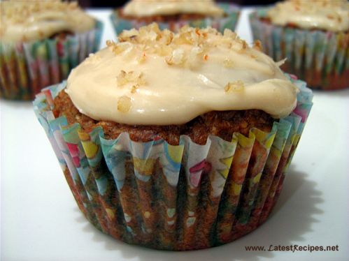 Sugar-Free Carrot Cupcakes