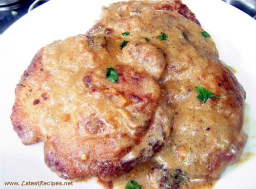 Tyler Florence’s Smothered Pork Chops