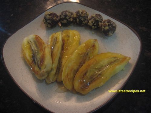 Easy Dessert - Saba Banana with Honey