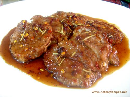 Pork Tenderloin with Orange-Chilli Glaze