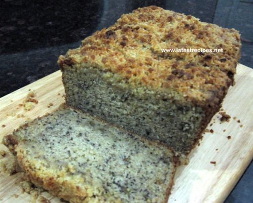 Banana Loaf Cake with Crumble Topping