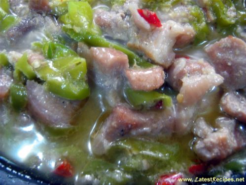 Pork and Chillies in Coconut Milk (Bicol Express)