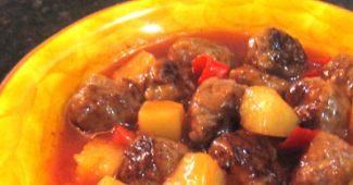 Sweet and Sour Meatballs