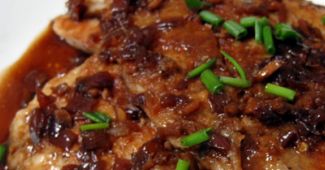 Tilapia Fillet with Ginger Balsamic Glaze