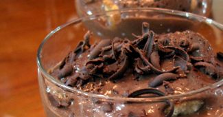 Silken Tofu Mocha Mousse