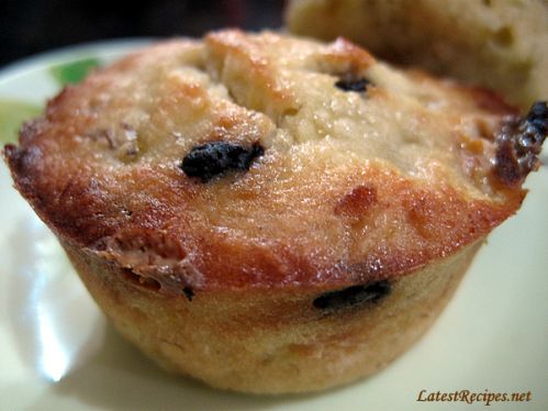 Banana Coconut Black & White Choco Chips Muffins