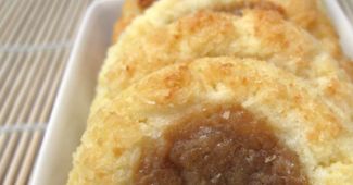 Coconut Thumbprint Cookies with Kaya