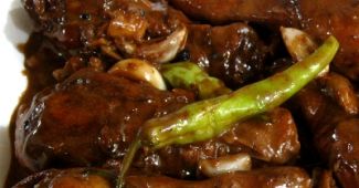 Chicken Adobo in Coconut Milk ( Adobong Manok sa Gata)