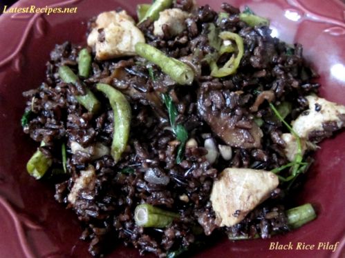 Black Rice Pilaf