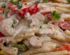 Creamy Pasta Primavera