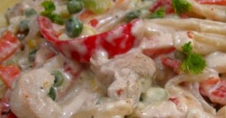 Creamy Pasta Primavera