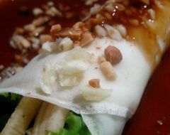 Lumpiang Ubod (Coconut Pith Spring Roll)
