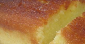 Lemon Syrup Butter Cake