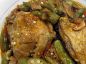 Chicken Stew with Okra and Shiitake Mushroom