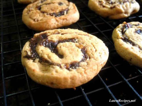 Apple Date Swirl Cookies