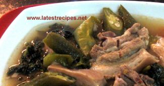 Pork Sinigang (Pork In Tamarind Broth)