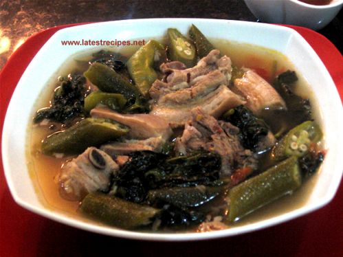 Pork Sinigang (Pork In Tamarind Broth)