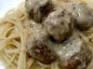 Swedish Meatballs with Yogurt-Cheese Sauce
