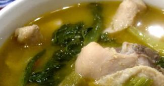 Chicken Sinigang sa Miso (Chicken in Tamarind Broth with Miso)