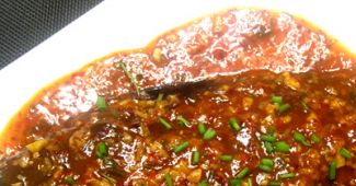 Fish in Szechuan Sauce