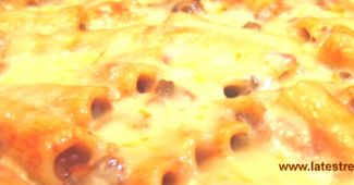 Baked Ziti with Bechamel and Bolognese Sauce