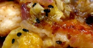 Fish Fillet with Mandarin Orange Sauce