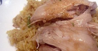 Hainanese Chicken Rice