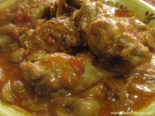 Chicken Cacciatore (My way, with Beer)
