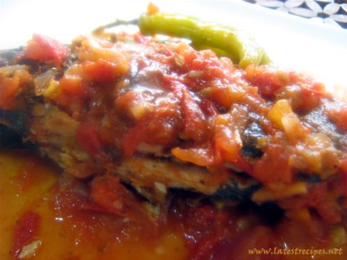Fish Sarciado (Fish with Sauteed Fresh Tomatoes)