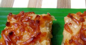 Cassava Cake (Cassava Bibingka)