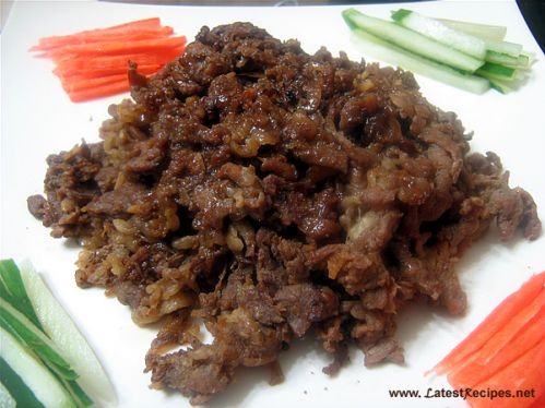 Korean Beef BBQ (Bulgogi)