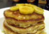 Whole Wheat Banana Yogurt Pancakes