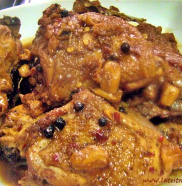 Spicy Chicken Adobo