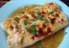 Green Chili and Grilled Chicken Enchiladas