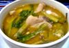 Chicken Sinigang sa Miso (Chicken in Tamarind Broth with Miso)