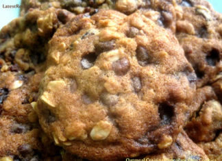 Oatmeal Craisins Chocolate Chip Cookies