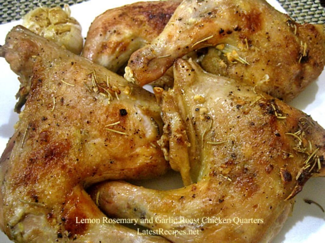 Lemon Garlic and Rosemary Chicken