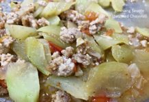 Sauteed Chayote (Ginisang Sayote)