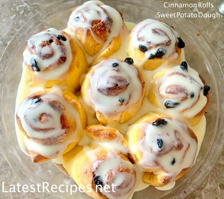 Cinnamon Rolls (Sweet Potato Bread Dough)