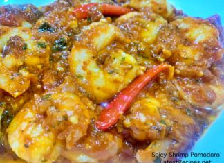Spicy Shrimp Pomodoro