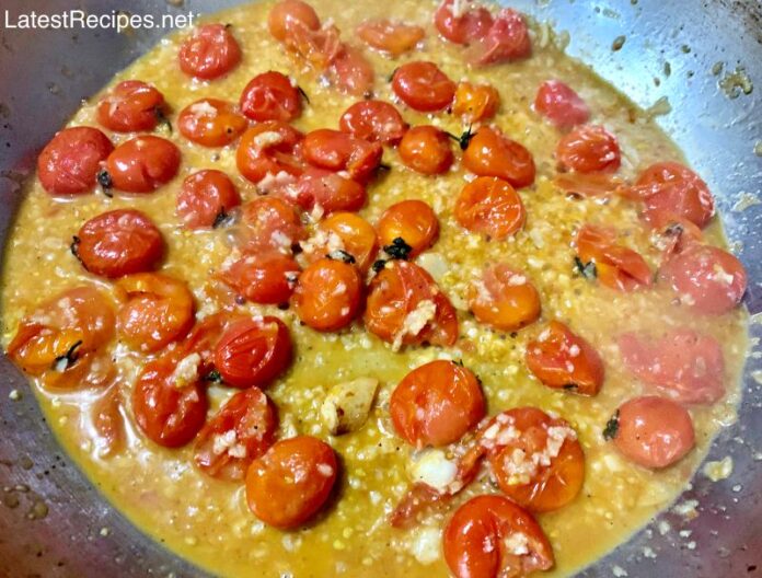 Cherry Tomatoes Basil & Garlic Spaghetti Latest Recipes